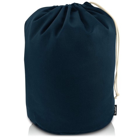 XXL (100cm x 60cm base) - Navy Blue Cotton Fabric (Personalised with Text)