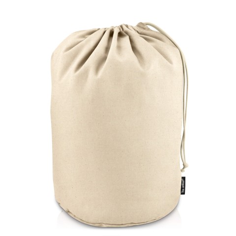 Large (44c x 28cm base) - Natural Organic Cotton (Personalised with Text)