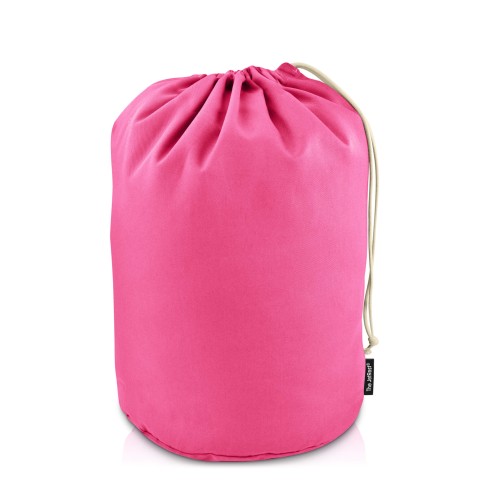 Medium (38cm x 24cm base) - Bubblegum Pink Cotton Fabric (Personalised with Text)