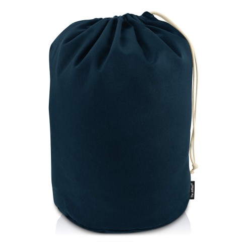 XL (75cm x 45cm base) - Navy Blue Cotton Fabric (Personalised with Text)