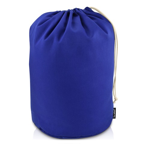 XL (75cm x 45cm base) - Royal Blue Cotton Fabric (Personalised with Text)