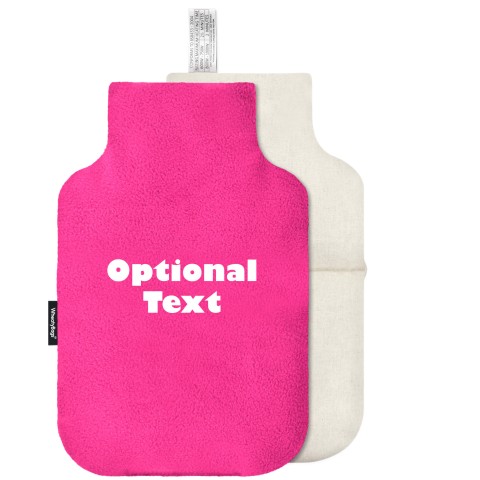- Fuchsia Pink Fleece Fabric and Removable Cover