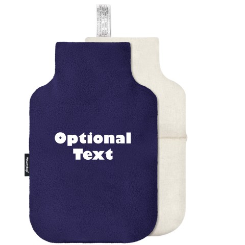 - Navy Blue Fleece Fabric Removable Cover