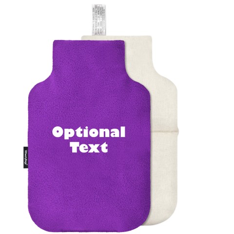 - Purple Fleece Fabric Removable Cover