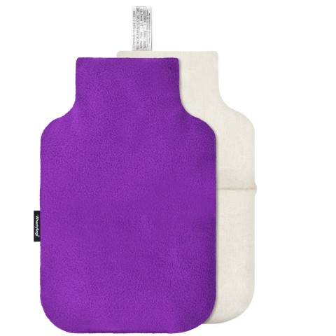 - Purple Fleece Fabric Removable Cover (Personalised with Text)