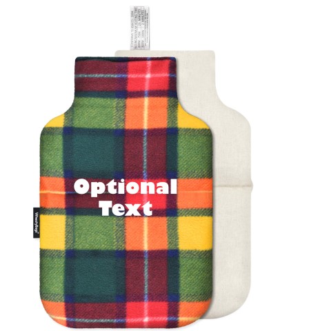 - Tartan Fleece Fabric Removable Cover