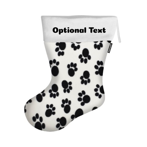 (55cm) - Paws Fleece Fabric (Personalised with Text)