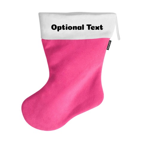 (70cm) - Fuchsia Pink Fleece Fabric (Personalised with Text)