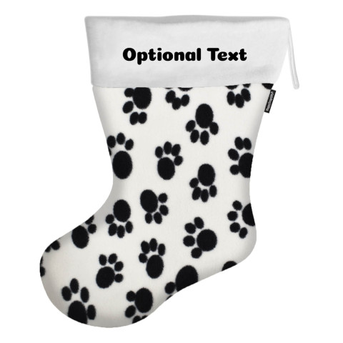 (100cm) - Paws Fleece Fabric (Personalised with Text)