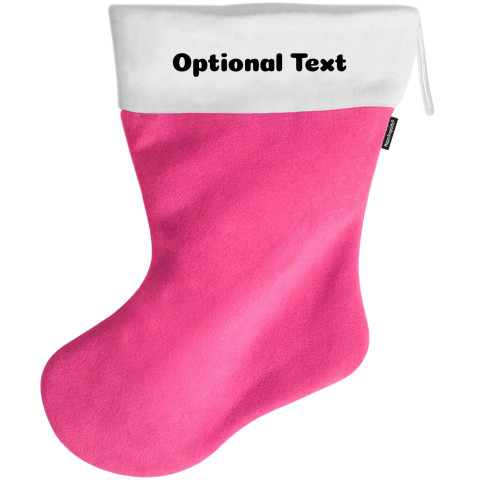 (150cm) - Fuchsia Pink Fleece Fabric (Personalised with Text)