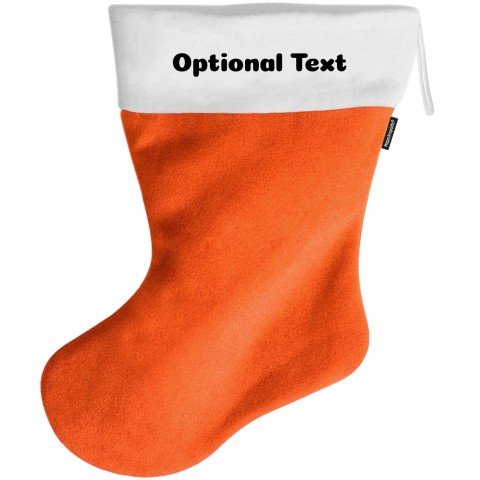 (150cm) - Orange Fleece Fabric (Personalised with Text)