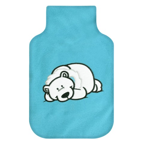 with Turquoise with Polar Bear Embroidery (Personalised with Text)