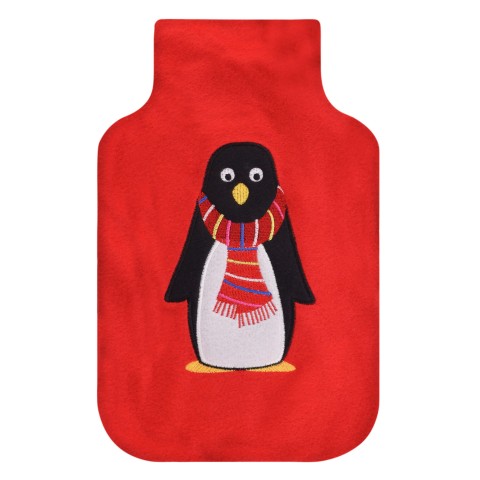 with Red Penguin Embroidery (Personalised with Text)
