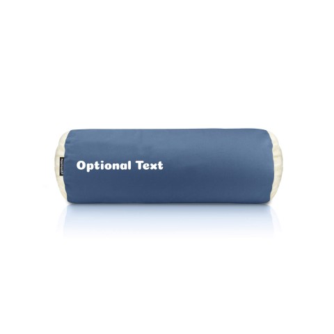 (Polyester Fibre Filling) (40cm x 13cm) - Gothic Blue Luxury Cotton Fabric (Personalised with Text)