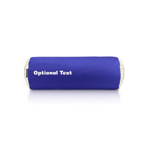 (Polyester Fibre Filling) (40cm x 13cm) - Royal Blue Cotton Fabric (Personalised with Text)
