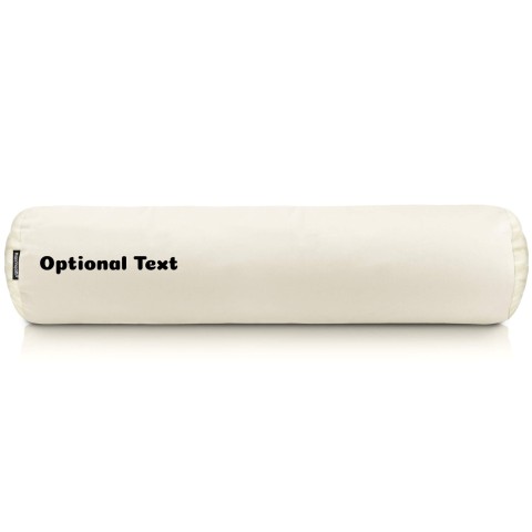 (Polyester Fibre Filling) (57cm x 13cm) - Natural Cotton Fabric (Personalised with Text)