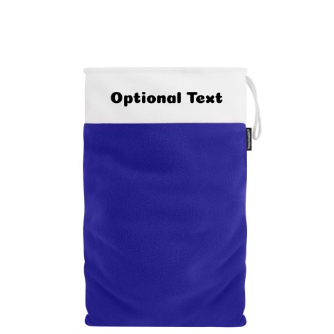 Large (55cm Size) - Royal Blue Fleece Fabric (Personalised with Text)