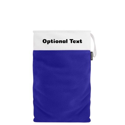 Medium (50cm Size) - Royal Blue Fleece Fabric (Personalised with Text)