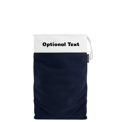 Small (30cm Size) - Navy Blue Fleece Fabric (Personalised with Text)