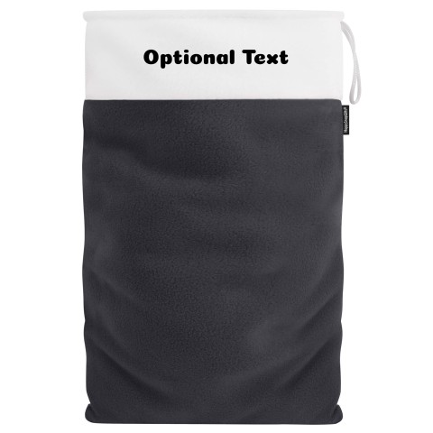 XXXL (150cm Size) - Grey Fleece Fabric (Personalised with Text)