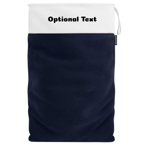 XXXL (150cm Size) - Navy Blue Fleece Fabric (Personalised with Text)