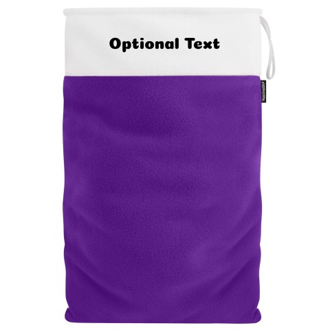 XXXL (150cm Size) - Purple Fleece Fabric (Personalised with Text)