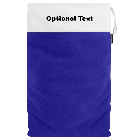 XXXL (150cm Size) - Royal Blue Fleece Fabric (Personalised with Text)