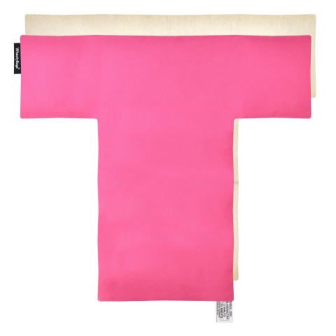 - Bubblegum Pink Cotton Fabric Scented (Organic Lavender Buds) Removable Cover (Personalised with Text)