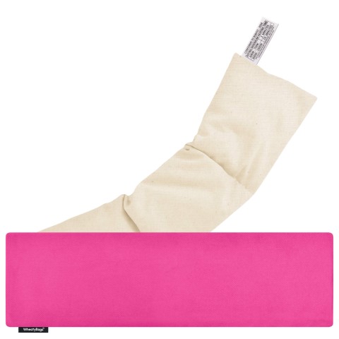 - Bubblegum Pink Cotton Fabric Scented (Organic Lavender Buds) Removable Cover (Personalised with Text)