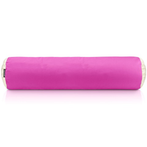 (Polyester Fibre Filling) (57cm x 13cm) - Bubblegum Pink Cotton Fabric (Personalised with Text)