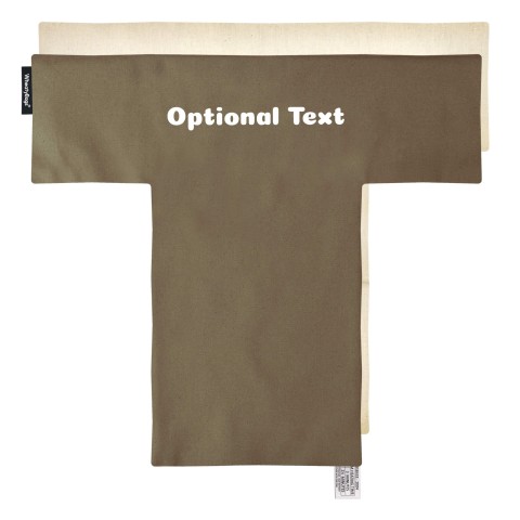 - 43cm x 39cm - Chocolate Luxury Cotton Fabric Scented (Organic Lavender Buds) Removable Cover