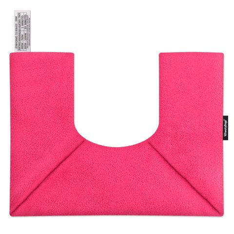 - 37cm x 27cm - Fuchsia Pink Fleece Fabric (Personalised with Text)