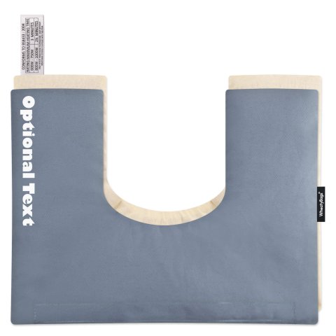 - 37cm x 27cm - Gothic Blue Luxury Cotton Fabric Removable Cover