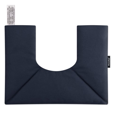 - 37cm x 27cm - Navy Blue Cotton Fabric (Personalised with Text)