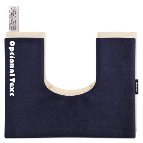 - 37cm x 27cm - Navy Blue Fleece Fabric Removable Cover