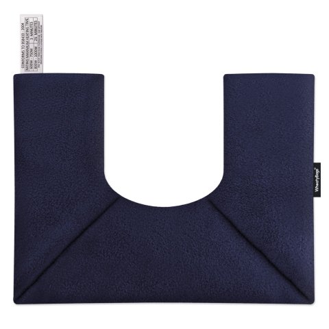 - 37cm x 27cm - Navy Blue Fleece Fabric Scented (Organic Lavender Buds) (Personalised with Text)
