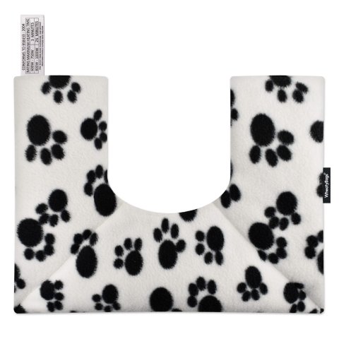 - 37cm x 27cm - Paws Fleece Fabric (Personalised with Text)