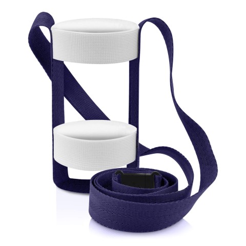 (100cm) - Navy Blue with Double Elastic Fastening
