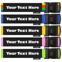 New images for personalised luggage straps