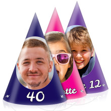 Personalised Photo Party Hat Kits