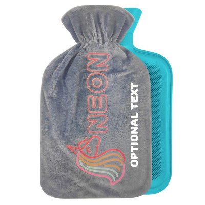 Personalised Hot Water Bottle with Glow in the Dark Cover