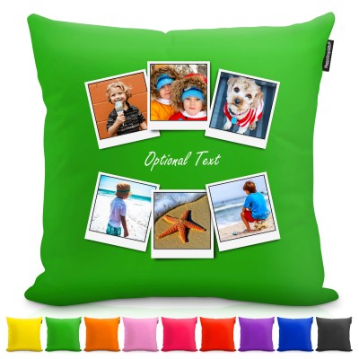 Personalised Cushion with 6 Photos