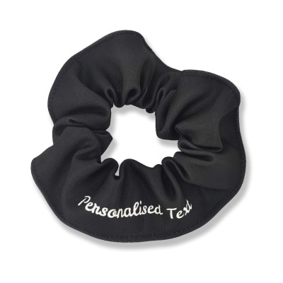 Personalised Scrunchie with Personalised Text
