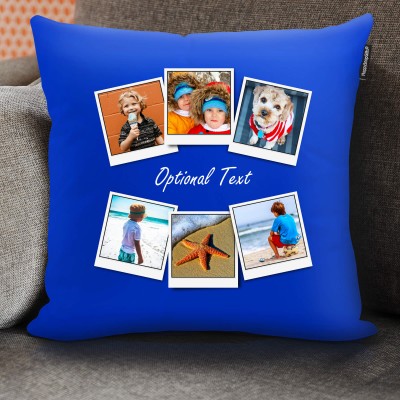Photo Cushion with Collage of Photos
