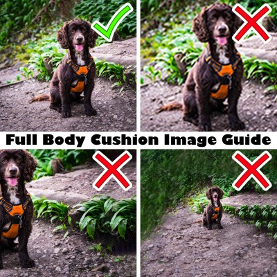 Personalised Dog Cushion Photo Upload Guide