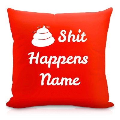 Personalised Funny Cushion with Rude Slogan