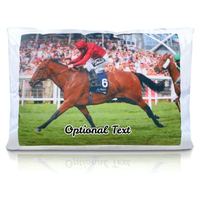 Personalised Photo Bed Pillow Case with Full Colour Photo Print (with Free Pillow)