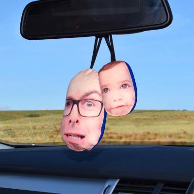 Face Cushion Family Fun Pack Hang in Cars and at Home
