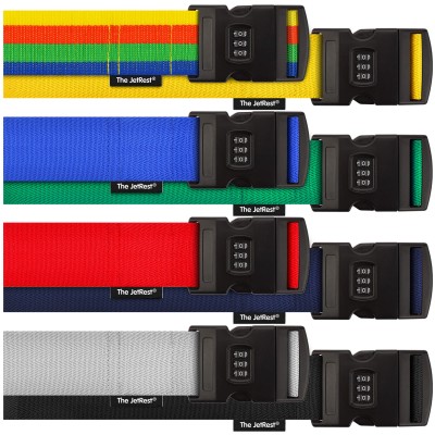 Luggage strap cheap with combination lock