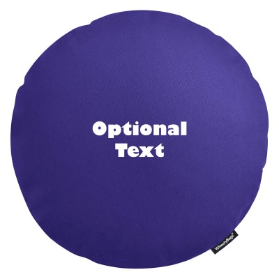 Round purple clearance cushion